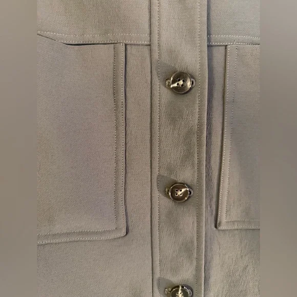 Aritzia Wilfred Little Cropped Jacket Gray | Size S | Minimalist - Picture 8 of 11